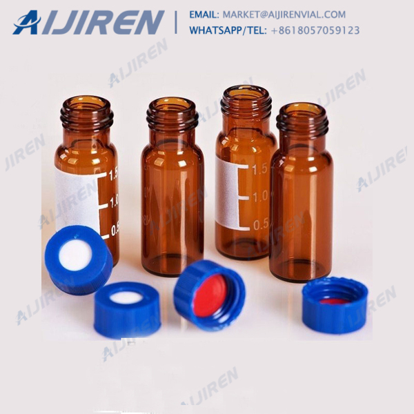 Cheap amber vials and caps for hplc sampling